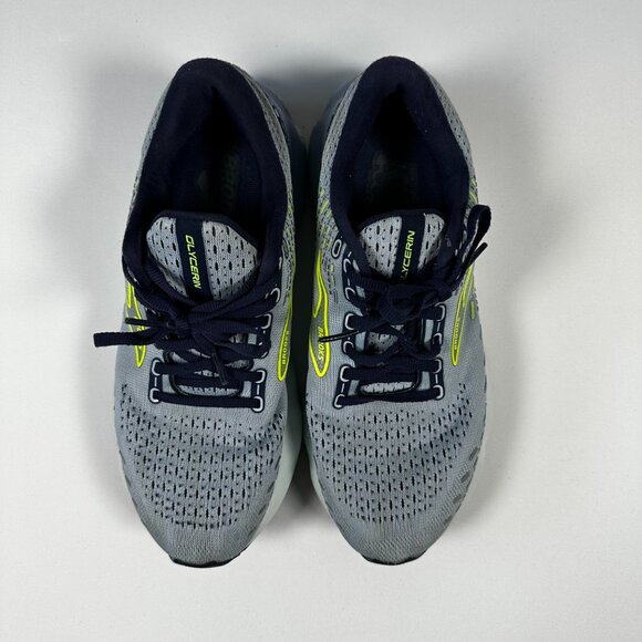 Brooks Glycerin 20 Running Shoes (Lt Blue/Neon) Womens 9.5 - Picture 4 of 6